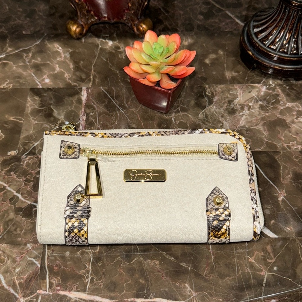 Jessica Simpson Reptile Wallet